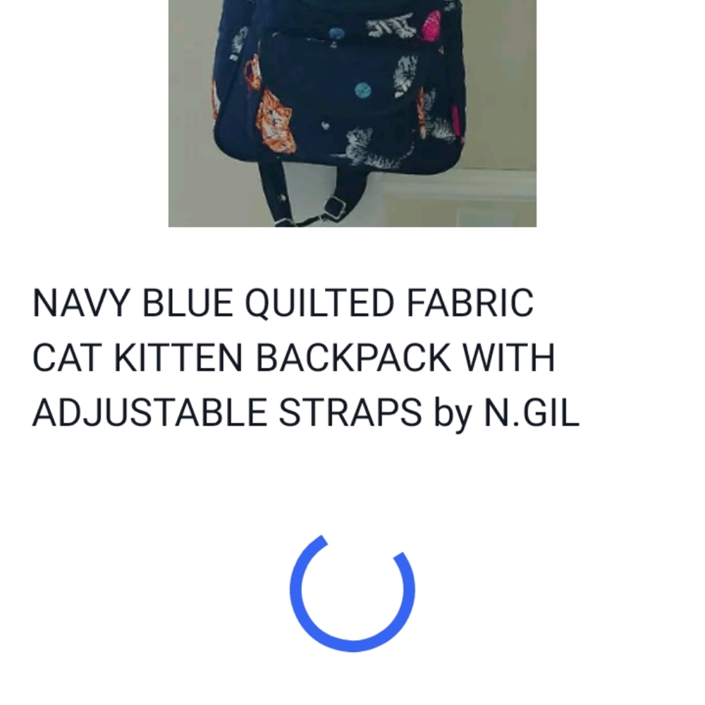 Im looking buy this navy blue cat backpack